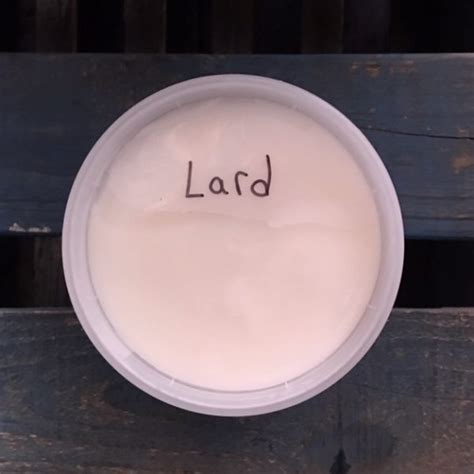 Pork Leaf Lard Quart Pastured Farm Food Club