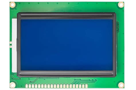 lcd graphic display  blue