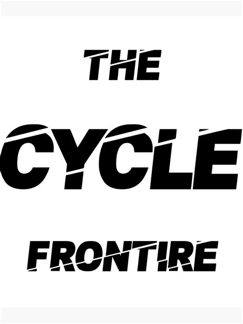 "The Cycle Frontier Game" Poster for Sale by aahmedsamy | Redbubble