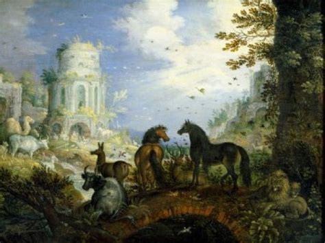 Orpheus Charms The Animals With His Music By Roelandt Savery 16th