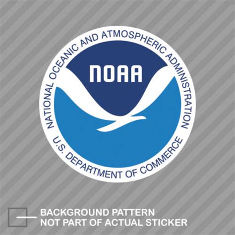 National Oceanic And Atmospheric Administration Logo Sticker Decal