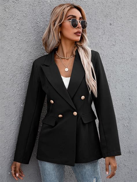 O Duplo Simples Elegante Blazer