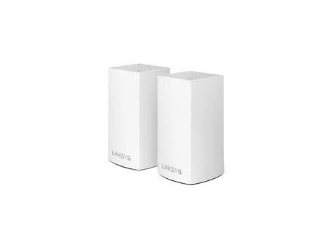 Linksys Velop Intelligent Mesh Wi Fi System 2 Pack White Ac2600