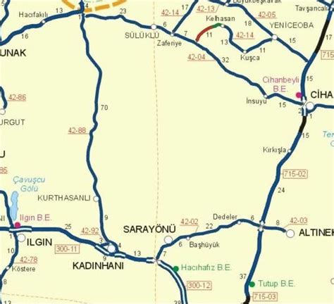 Turkey Road Map E-6 | All About Turkey