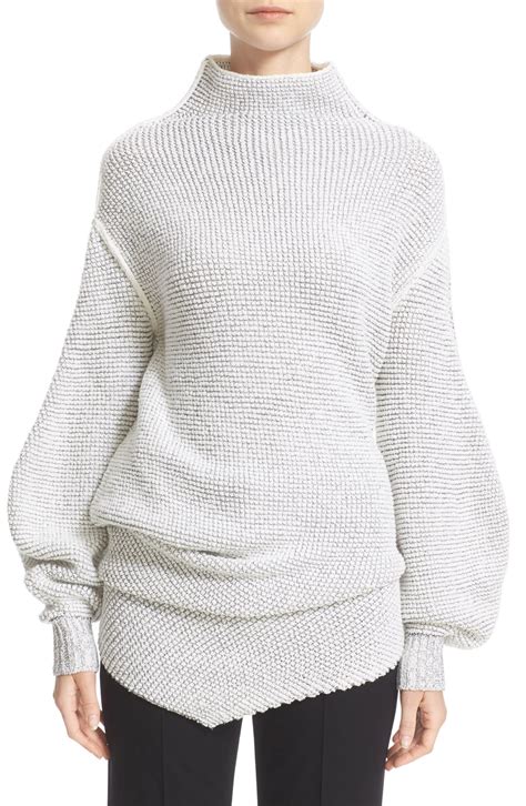 Stella Mccartney Asymmetrical Speckle Knit Sweater Nordstrom