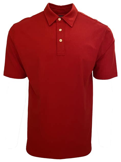 polo shirts men red