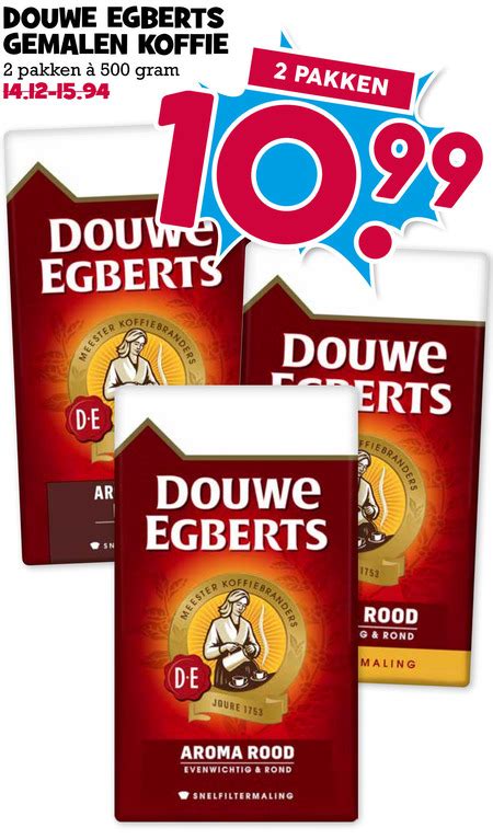 Douwe Egberts Koffie Folder Aanbieding Bij Boons Markt Details