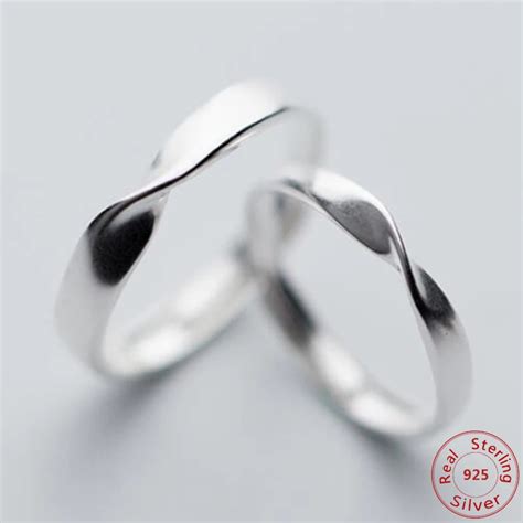 Anillos De Plata Esterlina Para Mujer Joyer A De Dedo De Amor Sin