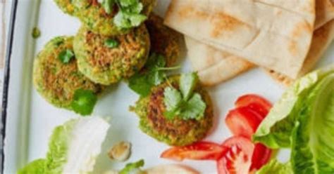 Green Pea Falafels Recipe Samsung Food