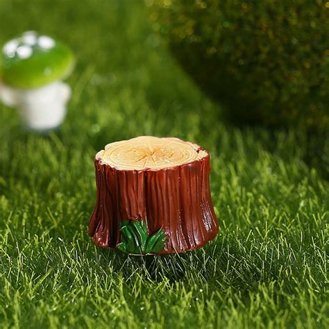 Home Decoration Fairy Garden Miniature Figurine Resin Statue Mini Tree