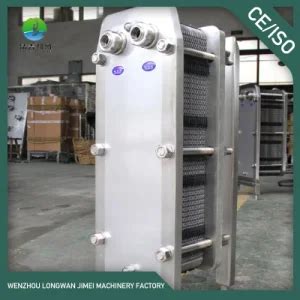 Stainless Steel Industrial Milk Beer Plate Heat Exchanger Pasteurizer