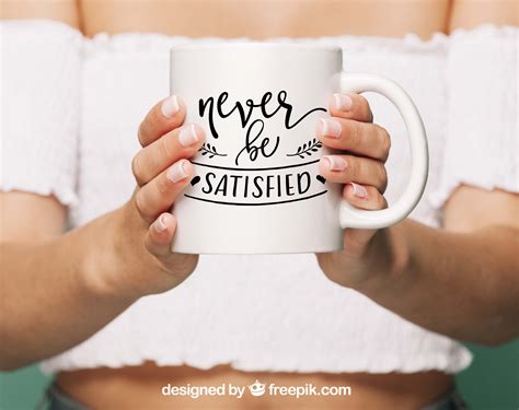 Never be satisfied SVG DXF PNG EPS