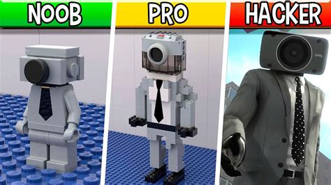 Lego Skibidi Tv Man Noob Pro Hacker Skibidi Toilet Youtube Hot Sex