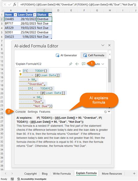 Ai Aided Excel Formula Editor My Online Training Hub