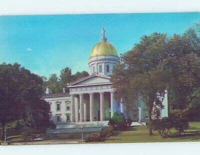 Unused Pre 1980 STATE CAPITOL BUILDING Montpelier Vermont VT