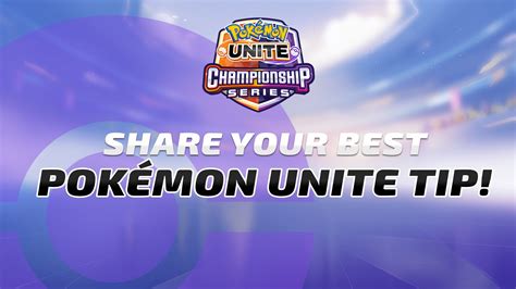 Pokémon Unite Championship Series On Twitter Whats One Thing You