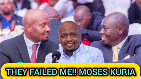 Moses Kuria Kurakarua Ni Dp Gachagua Na Atongoria A Kirima Thutha Wa