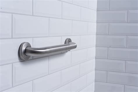 Dearborn® 1 12 In Peened Finish Grab Bars With Concealed Flanges Oatey