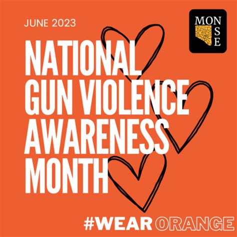 June Monse Mail — Gun Violence Awareness Pride Month