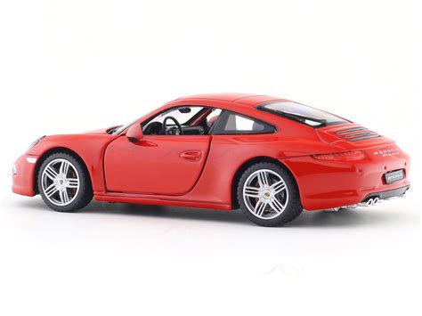 porsche  carrera  red  rastar licensed diecast alloy scale