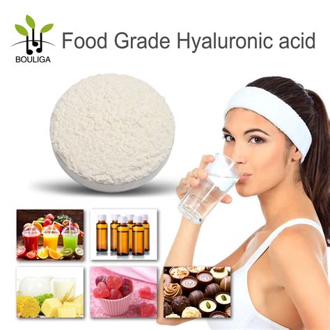 Food Grade Acid Hyaluronic Sodium Hyaluronate Powder Raw Material