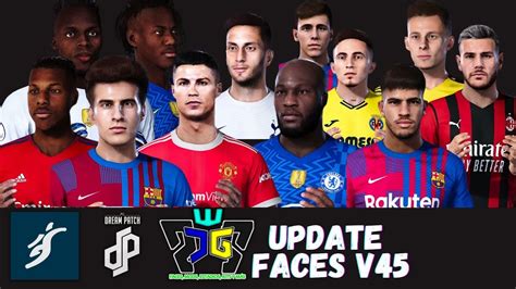 Pes 2021 RecopilaciÓn De Nuevas Faces V 45 ️update Faces Efootball