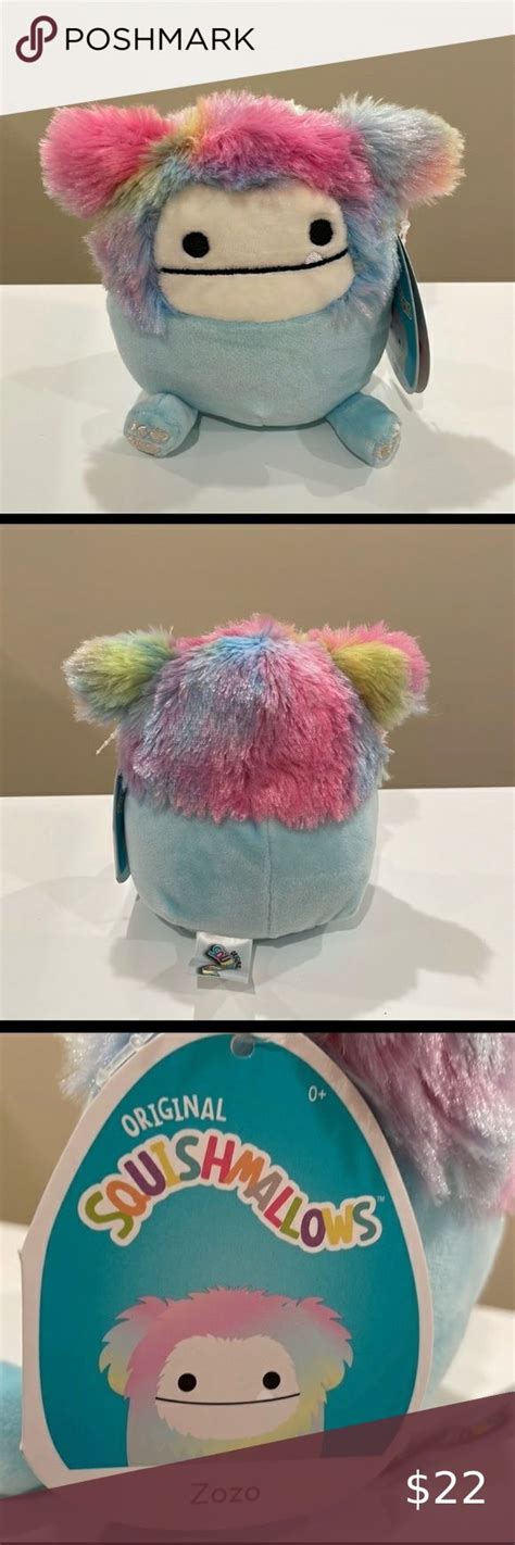 Squishmallows Zozo The Bigfoot 5 Walgreens Exclusive Kellytoy Yeti