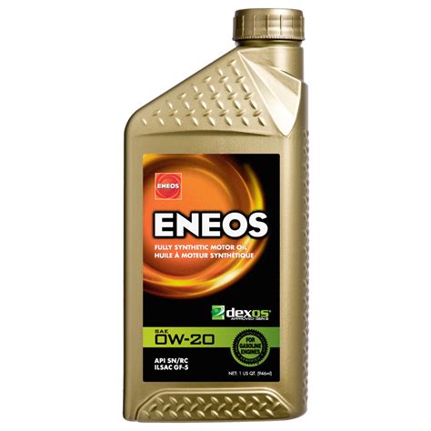 Eneos 0w 20 Performance Motor Oil And Transmission Fluid Eneos