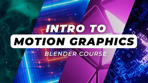 Intro To Motion Graphics In Blender YouTube