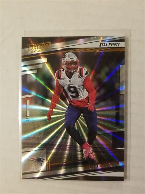 Panini Prestige Xtra Points Sunburst Football Card Matt