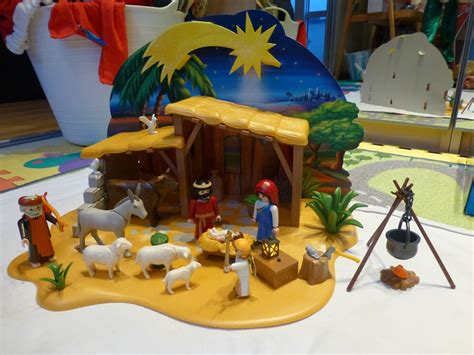 Playmobil 4884 Nativity Scene Baby Jesus Christmas Set Imcomplete2009