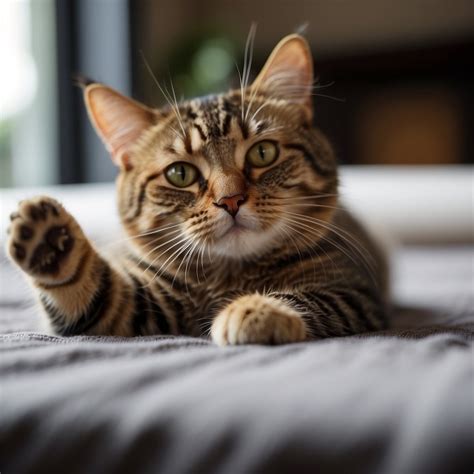 Cat Exposes Belly Does That Mean A Belly Rub The Tiniest Tiger