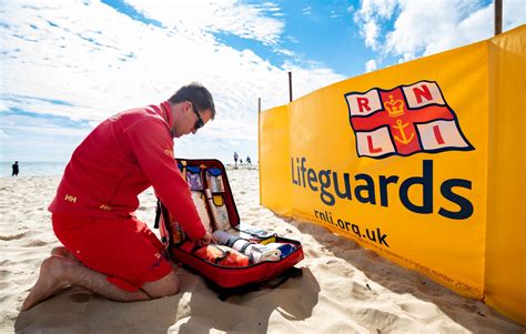 Rnli Lifeguards Rescue Two Casualties At King Edwards Bay Rnli