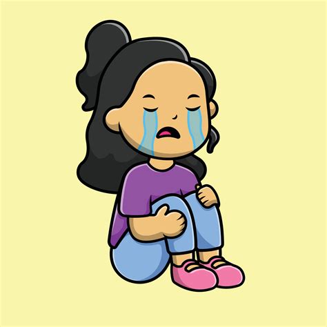 Sad People Crying Cartoon