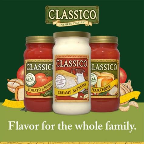 Classico Creamy Alfredo Spaghetti Pasta Sauce 15 Oz King Soopers