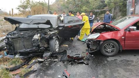 Seis personas heridas en accidente de tránsito en Ciudad Delgado