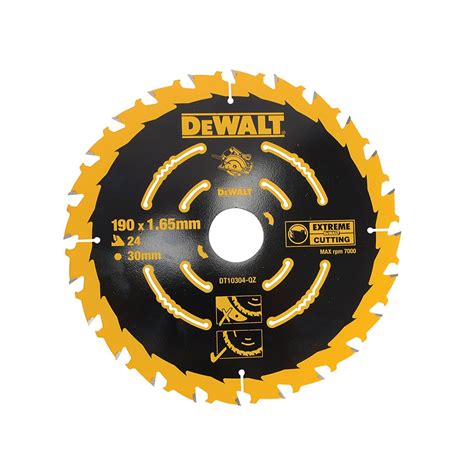 Dewalt Lame de Scie circulaire ø165mm 40Dts DT10301