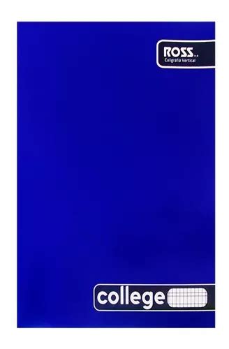 Cuaderno College Hjs Caligrafia Vertical Unidades Ross Cuotas