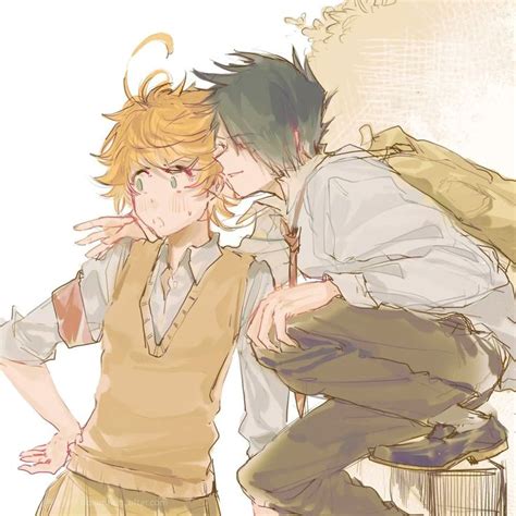 Pin En The Promised Neverland Personajes De Anime Parejas De Anime Manga Naruto Divertido