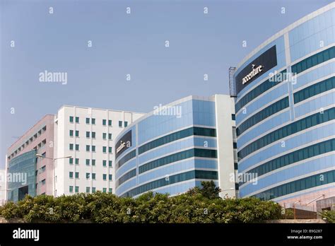 India Hyderabad Hi Tech city Accenture buildings Stock Photo - Alamy
