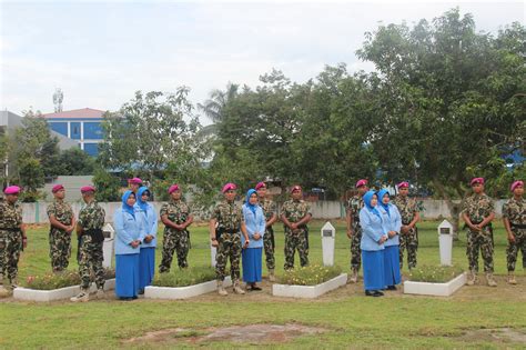 Sambut Hut Ke Korps Marinir Yonmarhanlan Iv Laksanakan Giat Ziarah