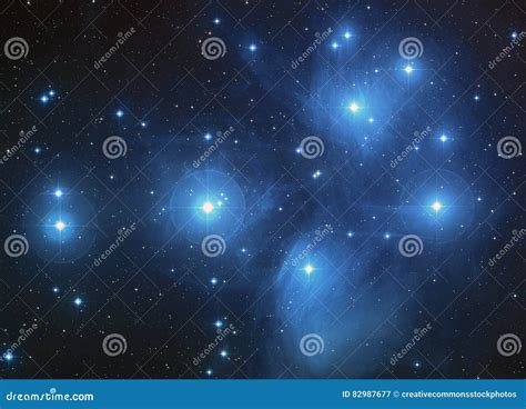 Pleiades Constellation Picture. Image: 82987677