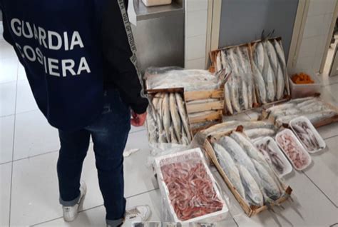 Sequestro di 260 chili di pesce non tracciato verrà dato in beneficenza