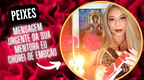 Peixes ♓️ Agosto22 Mensagem Urgente Da Sua Mentora Chorei De EmoÇÃo Que Forte Leitura Linda