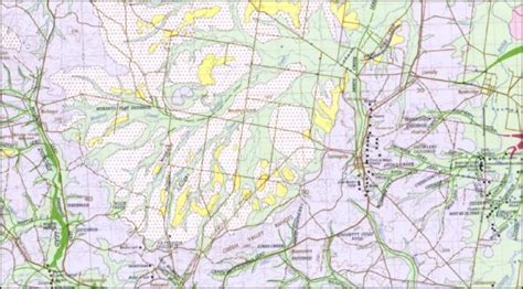 Dunolly Deep Lead Geological Map Victoria Maps Books