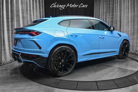 Used 2021 Lamborghini Urus SUV Blu Cepheus Only 3k Miles LOADED Huge