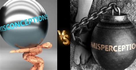 What Are The Differences Between Misconception And Misperception