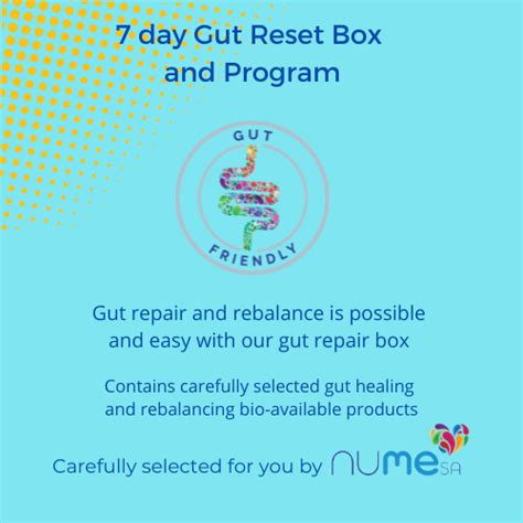 Gut Reset Box 7 Day Program Gut Bar