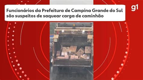 Três funcionários da Prefeitura de Campina Grande do Sul são presos