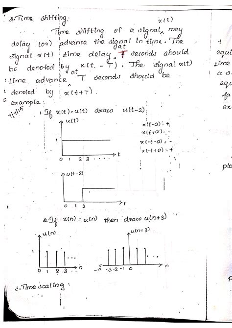 Signals And Systems Notes 2 Studocu